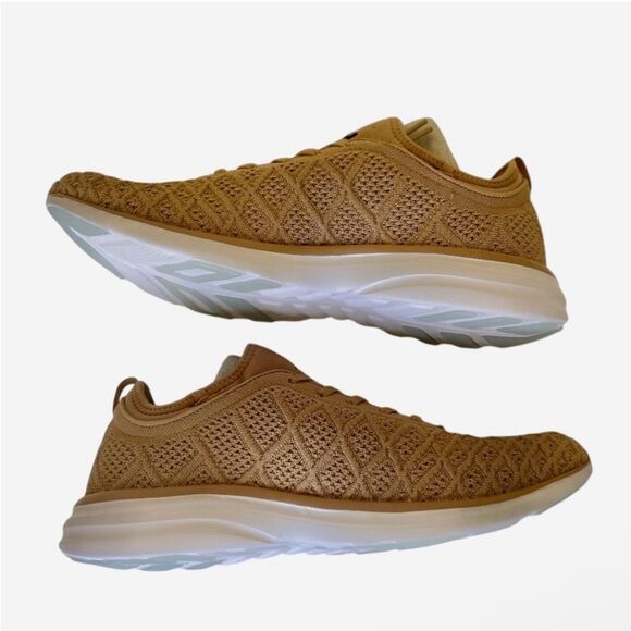 APL Men's Carmel Chocolate White Techloom Athletic Phantom Sneakers NWT - Picture 5 of 10